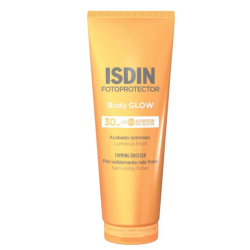 flacone 200 ml isdin crema solare corpo glow spf 30