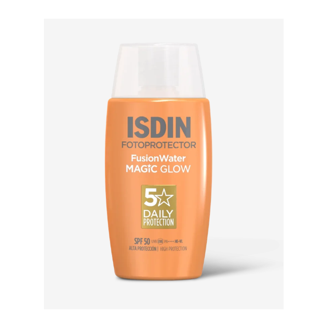 flacone 50 ml isdin fusion water magic glow