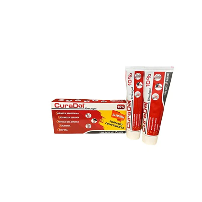 Cura Farma Curadol Emugel 2x100 Ml