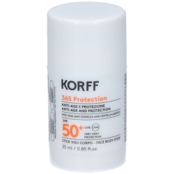 Korff stick viso e corpo 25 ml SPF50+ anti-age