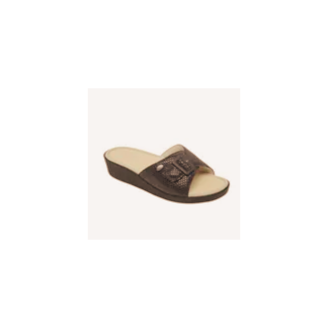 Scholl Calzatura Mango Laminated Synthetic W Dk Bronze 36