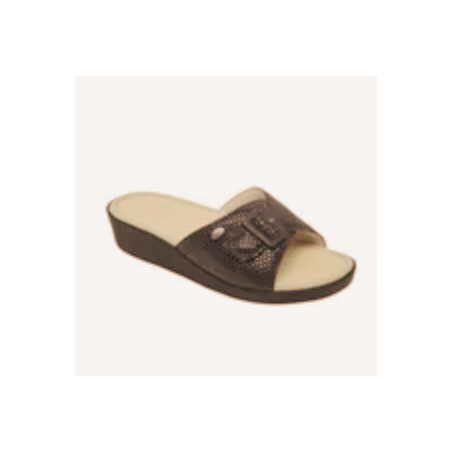Scholl Calzatura Mango Laminated Synthetic W Dk Bronze 36