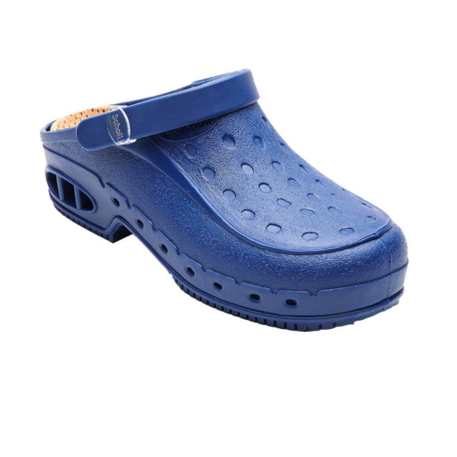 Scholl New Work Fit B/s Tpr Unisex Blue Removable Insole Blu Notte 37