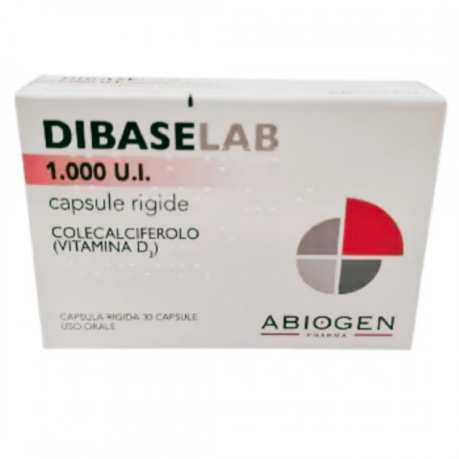 Abiogen Pharma Dibaselab 30 Capsule 1000ui