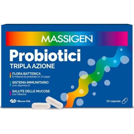 Marco Viti Massigen Probiotici 10 Capsule 2024