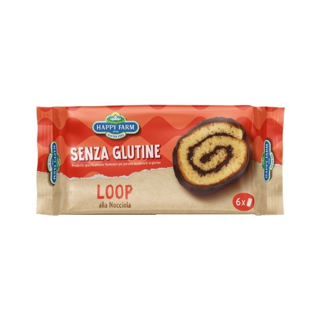 Happy Farm Loop Nocciola 6 Pezzi Da 36 G