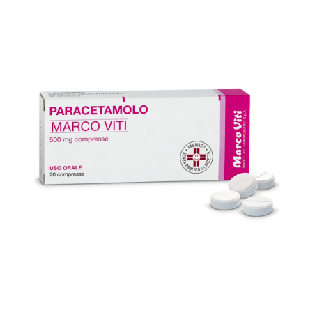 30 compresse da 500 mg Paracetamolo Marco Viti