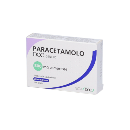 30 Compresse Paracetamolo Doc Generici 500 Mg