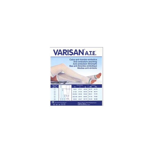 Cizeta Medicali Varisan Ate 18mmhg Calza Coscia Ag Pa Bianco 3
