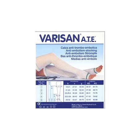 Cizeta Medicali Varisan Ate 18mmhg Calza Coscia Ag Pa Bianco 3