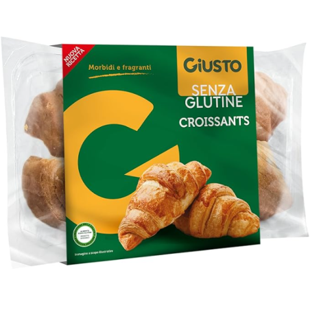 Farmafood Giusto Senza Glutine Cornetto Classico 2 Confezioni Da 80 G Nuova Ricetta
