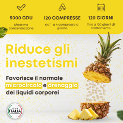 Prodgtal Natugea Bromelina 5000 5000 Gdu/g 120 Compresse