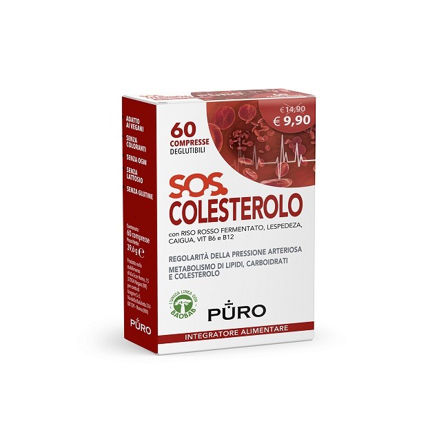 Uragme Puro Sos Colesterolo 60 Compresse Deglutibili