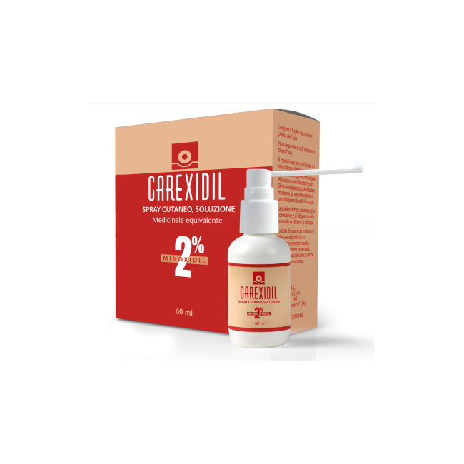 4 flaconi da 60 ml - Carexidil Soluzione Cutanea 2%
