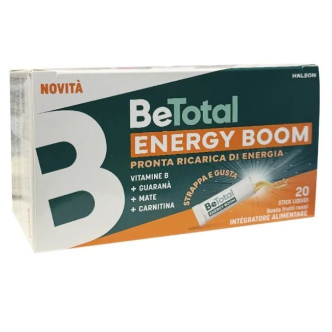confezione 20 stick betotal nergy boom