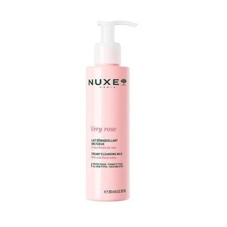 Nuxe Very Rose Creamy Cleansing Milk 200 Ml