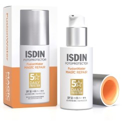 flacone di 50 ml isdin fusion water repair spf 50