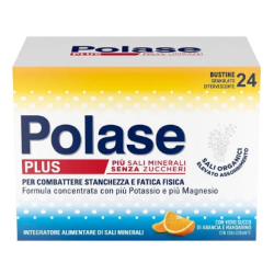confezione 24 bustine polase plus gusto arancia e mandarino
