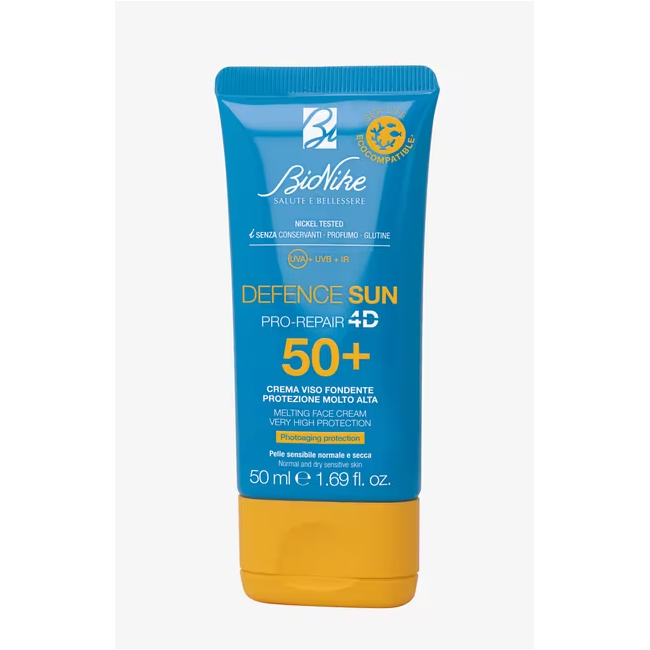Bionike Defence Sun 50+ Crema Viso Fondente 50 Ml