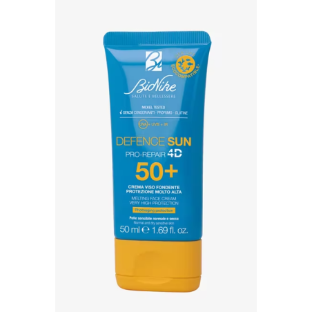 Bionike Defence Sun 50+ Crema Viso Fondente 50 Ml