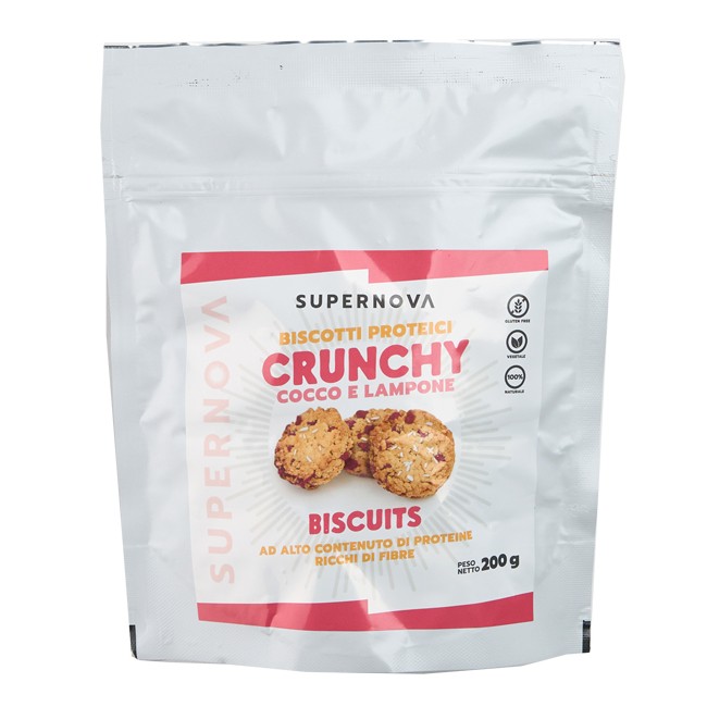 Laboratorio Graziosi Supernova Crunchy Biscuits Lampone E Cocco 200 G
