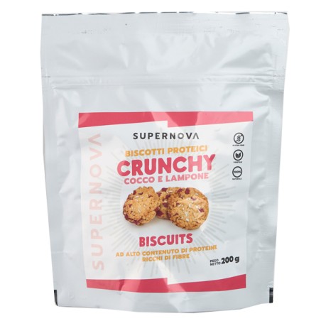 Laboratorio Graziosi Supernova Crunchy Biscuits Lampone E Cocco 200 G