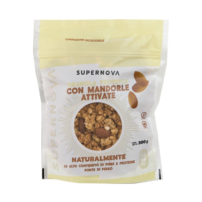 Laboratorio Graziosi Supernova Granola Original Mandorle Attivate 300 G
