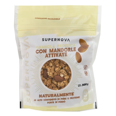 Laboratorio Graziosi Supernova Granola Original Mandorle Attivate 300 G