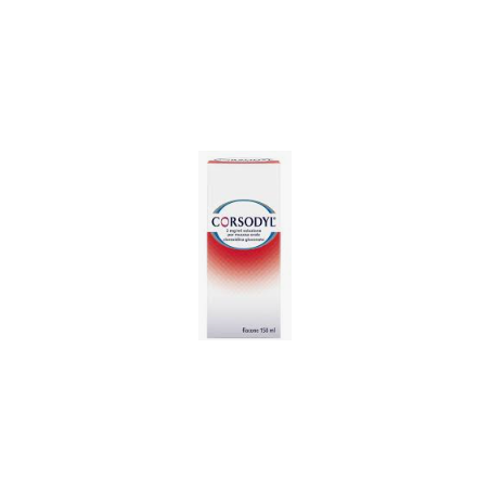 150ml di Soluzione per Mucosa Orale Clorexedina da Corsodyl