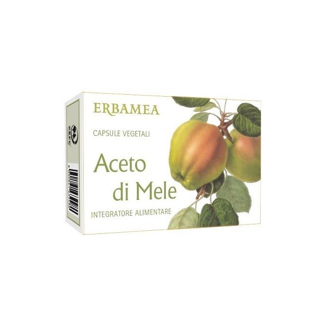 Erbamea Aceto Di Mele 30 Capsule Vegetali