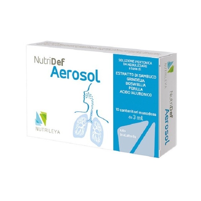Nutrileya Nutridef Aerosol 10 Fiale 3 Ml