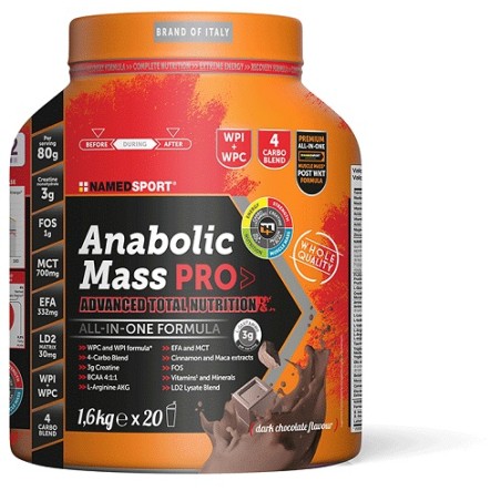 Named Anabolic Mass Pro Dark Chocolate 1600 G