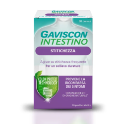 confezione 30 capsule gaviscon intestino stitichezza