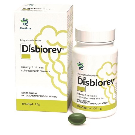 Revalma Inc Soc. Benefit Disbiorev 20 Softgel
