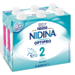 6 pezzi da 500 ml Nidina Optipro 2 liquido