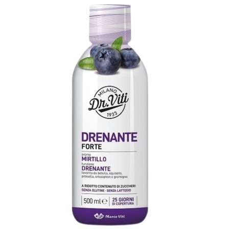 Marco Viti Dr Viti Drenante Forte Mirtillo 500 Ml Senza Zuccheri