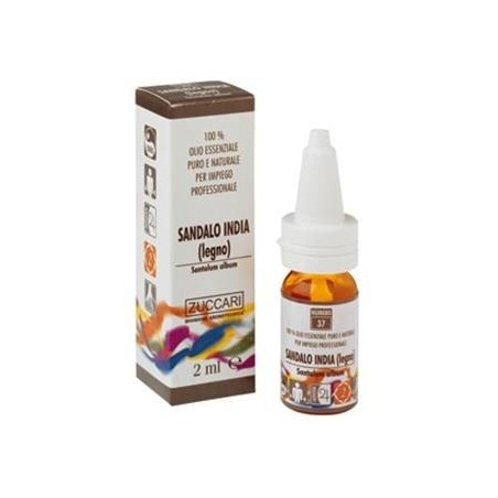 Zuccari Sandalo Indiano Olio Essenziale Naturale 10 Ml