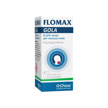 Chiesi Italia Flomax Gola spray 0,25%