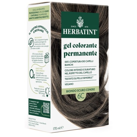 Antica Erboristeria Herbatint 6c Biondo Scuro Cenere 170 Ml