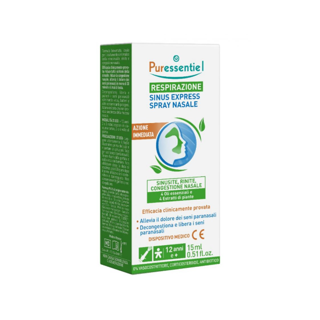 Puressentiel Sinus Spray Nasale 15 Ml