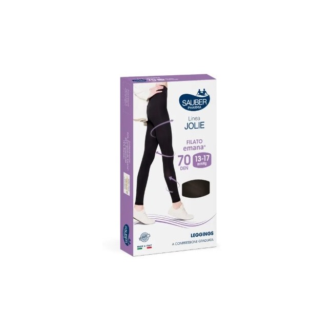 Desa Pharma Calza Sauber Jolie Leggings Emana 70 Nero M