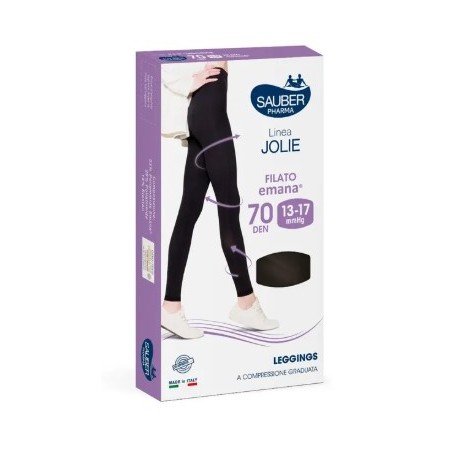 Desa Pharma Calza Sauber Jolie Leggings Emana 70 Nero M