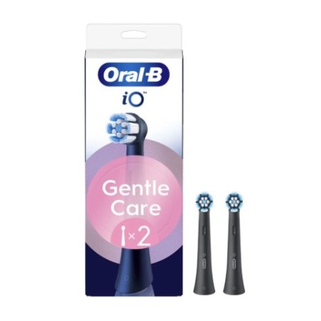 Procter & Gamble Oralb Power Refill Io Gentle Clean Black 2 Pezzi