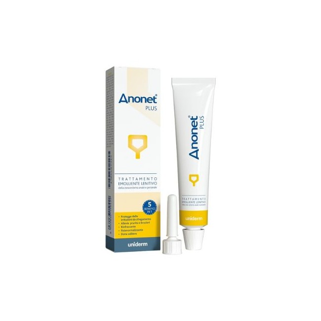 Confezione da 30g di Anonet Plus Trattamento Emolliente da Uniderm Farmaceutici
