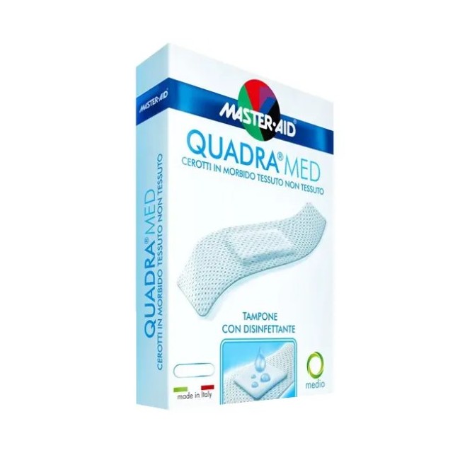 Pietrasanta Pharma Cerotto Master-aid Quadra Dermoattivo Medio 20 Pezzi