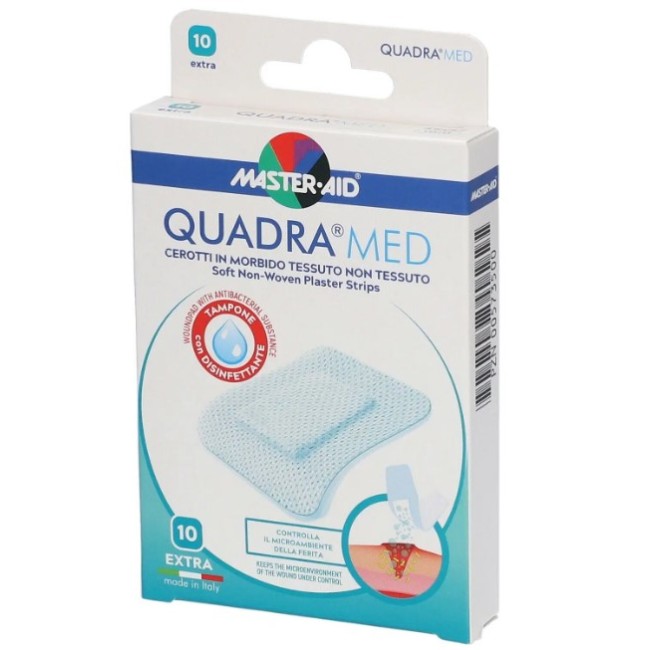 Pietrasanta Pharma Cerotto Master-aid Quadra Dermoattivo Extra 20 Pezzi