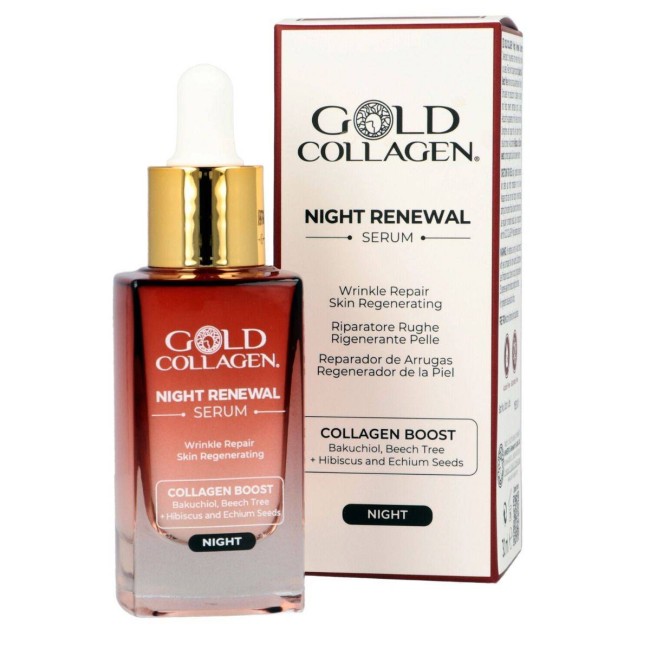 Minerva Research Labs Gold Collagen Night Renewal 30 Ml