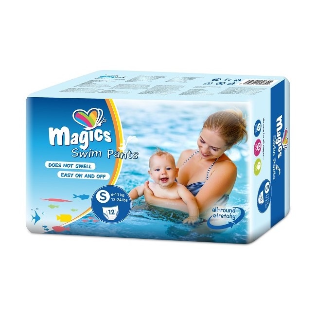 Add Magics Swimpants Small 12 Pezzi