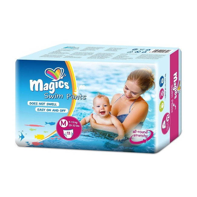 Add Magics Swimpants Medium 11 Pezzi