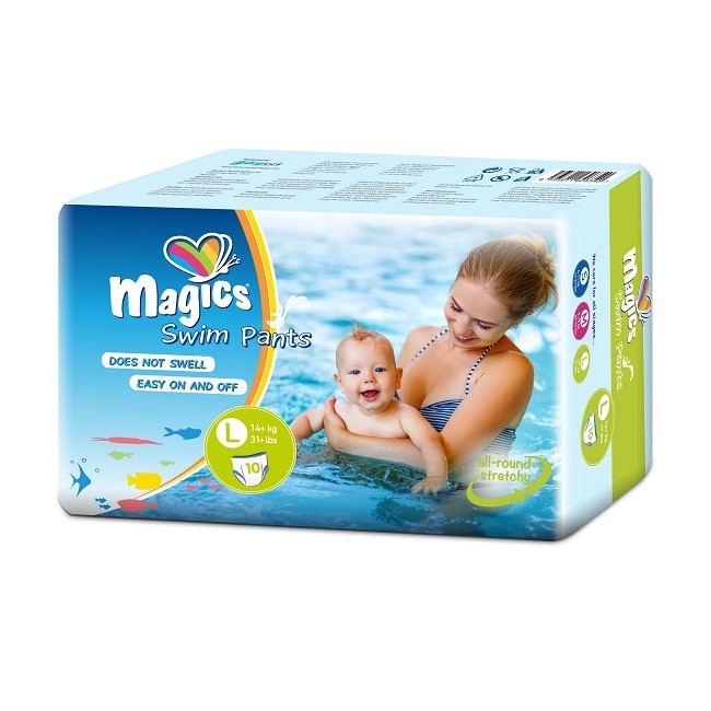 Add Magics Swimpants Large 10 Pezzi